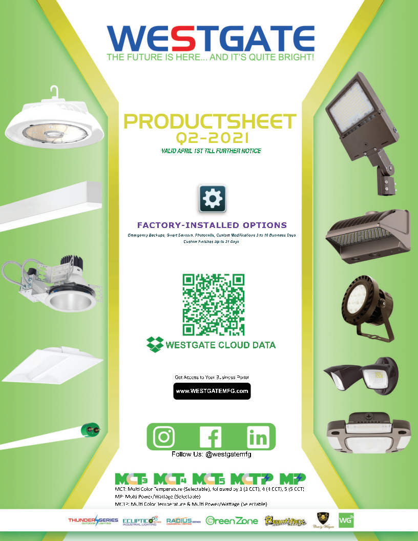 Westgate Mfg Led Lighting, Lighting Fixtures, Commercial Lighting!